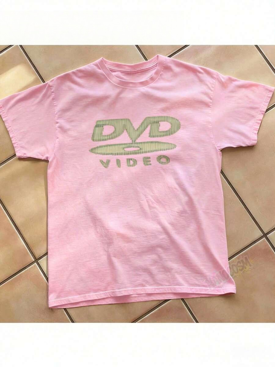 Retro Gaming Aesthetic - [100% katoen] DVD Video Nostalgisch groen