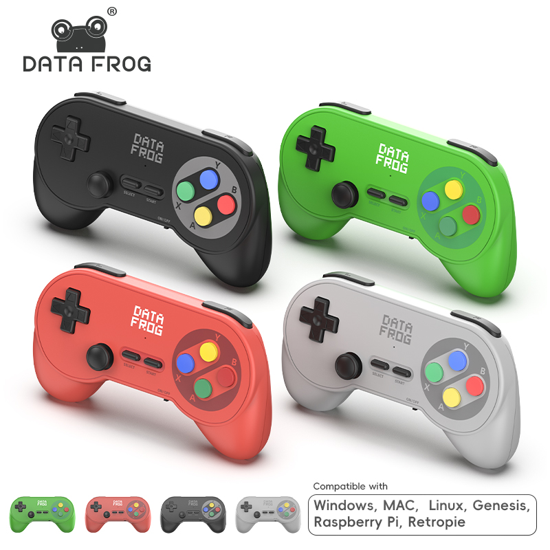 Retro Gaming Windows - Data Frog PC07 Draadloze Retro Gamecontroller