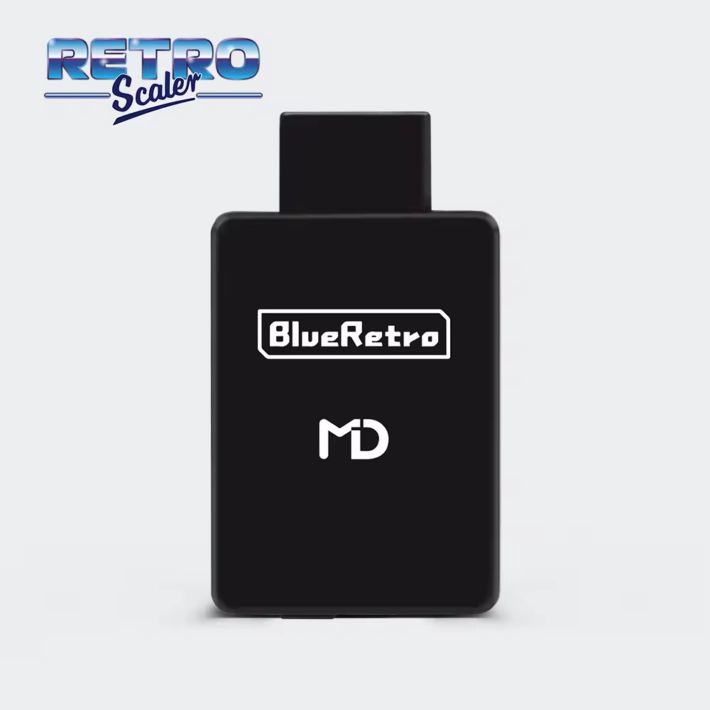 Retro Gaming Upscaler - RetroScaler Blueretro draadloze controlleradapter voor MD1