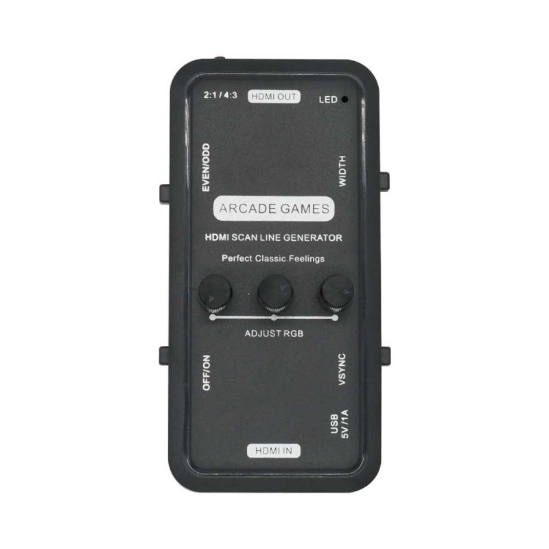 Retro Gaming Gadgets - Hdmi Scanline Generator Draagbare Audio Video