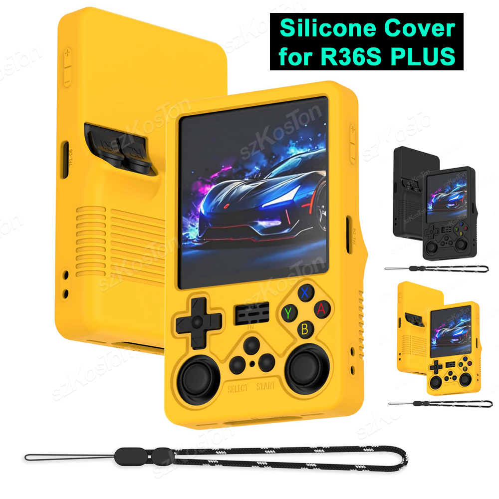 Console Dust Cover - Siliconen Beschermhoes Voor R36S PLUS Game