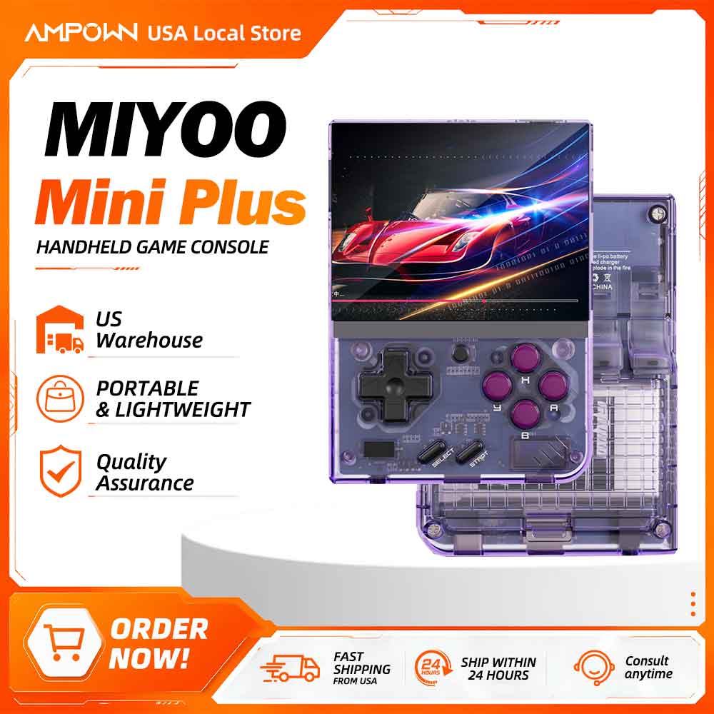 Retro Gaming Gadgets - Miyoo Mini+ Retro Handheld Game Console