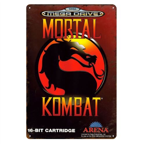 Retro Gaming Pictures - 1p, Mortal Kombat Sega Mega Drive