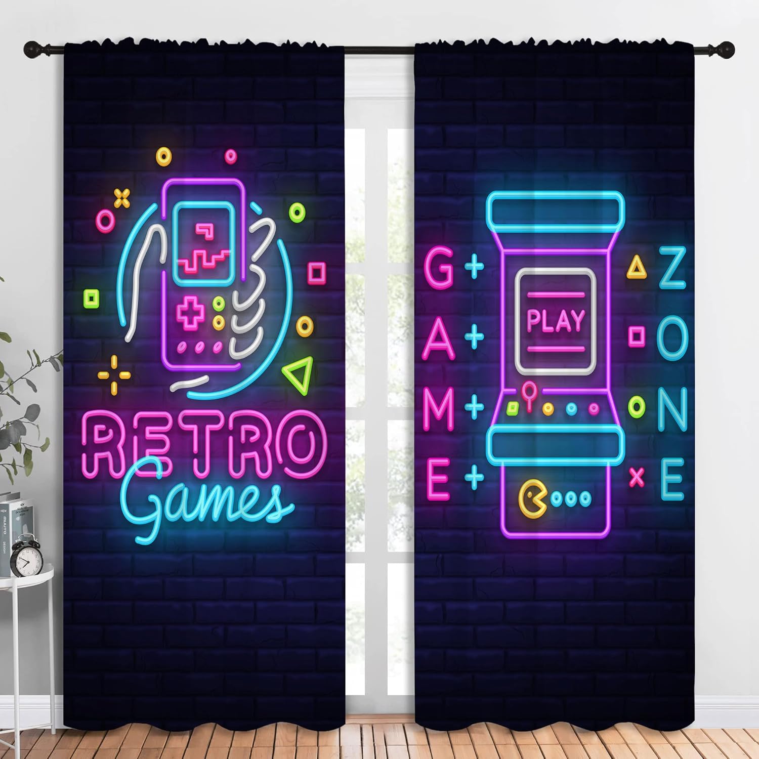 Background Retro Gaming - Art Retro Game en Arcade Game