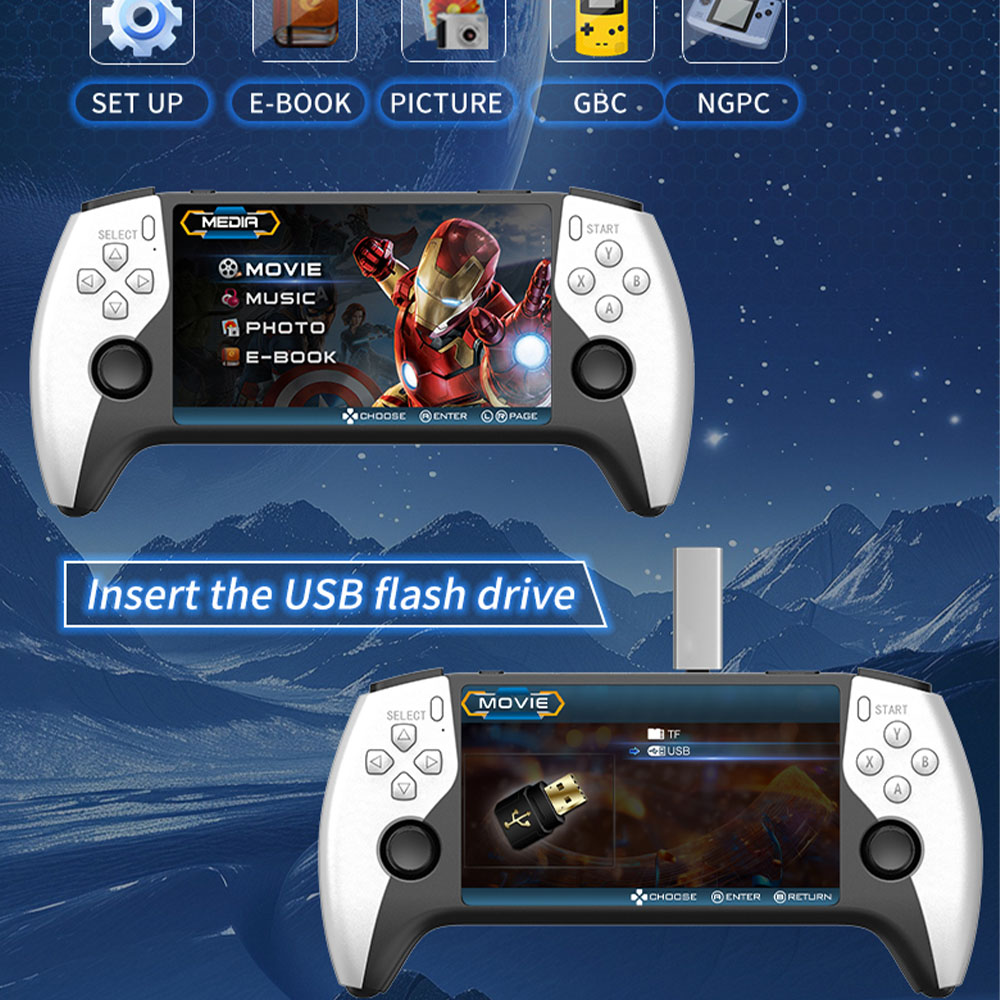 2026 Nieuwe SF3500 5 Inch Hand - Retro Gaming Gadgets recensie en prijs