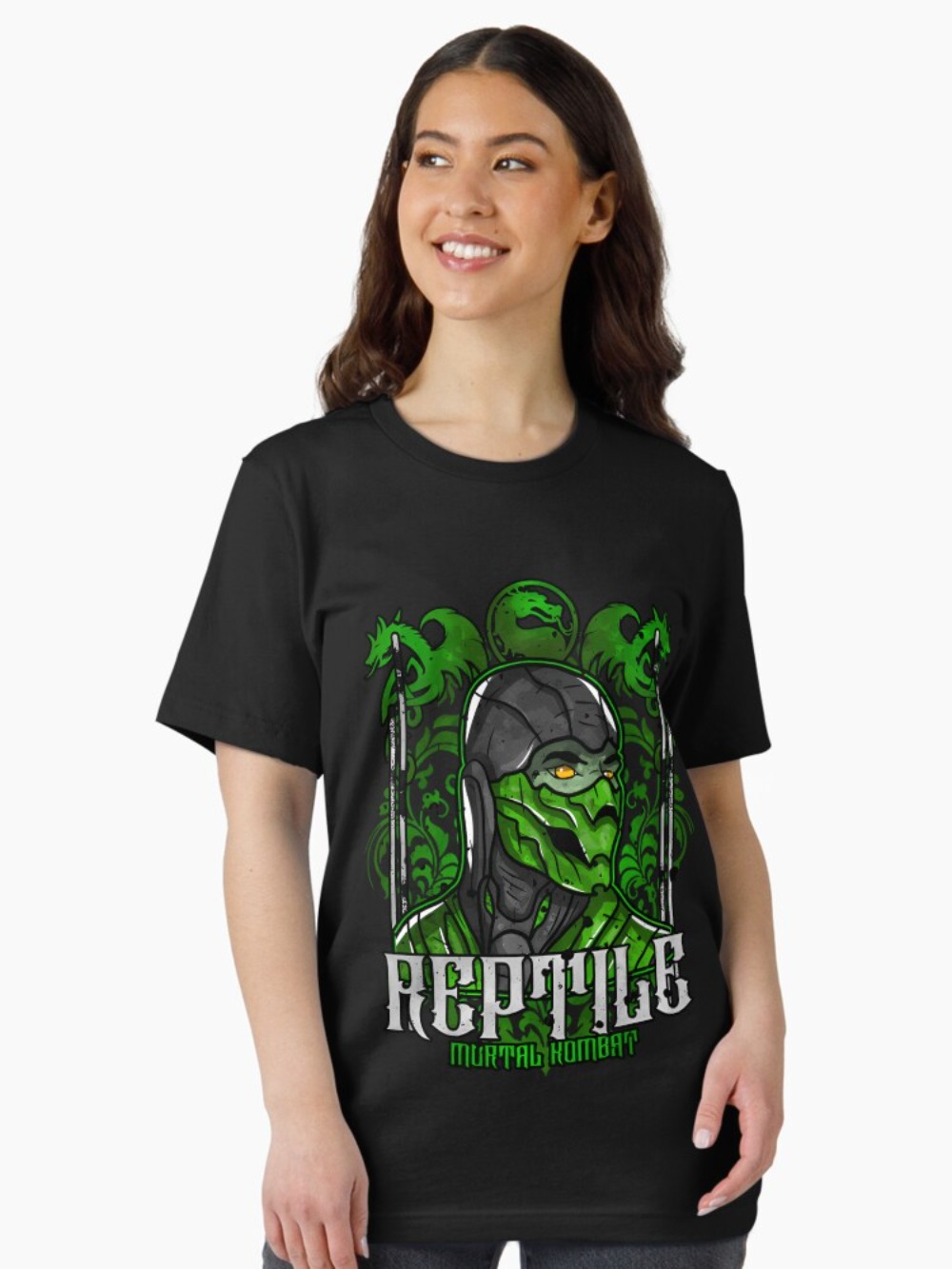 Mortal Kombat Reptile Portrait - Retro Gaming Aesthetic recensie en prijs