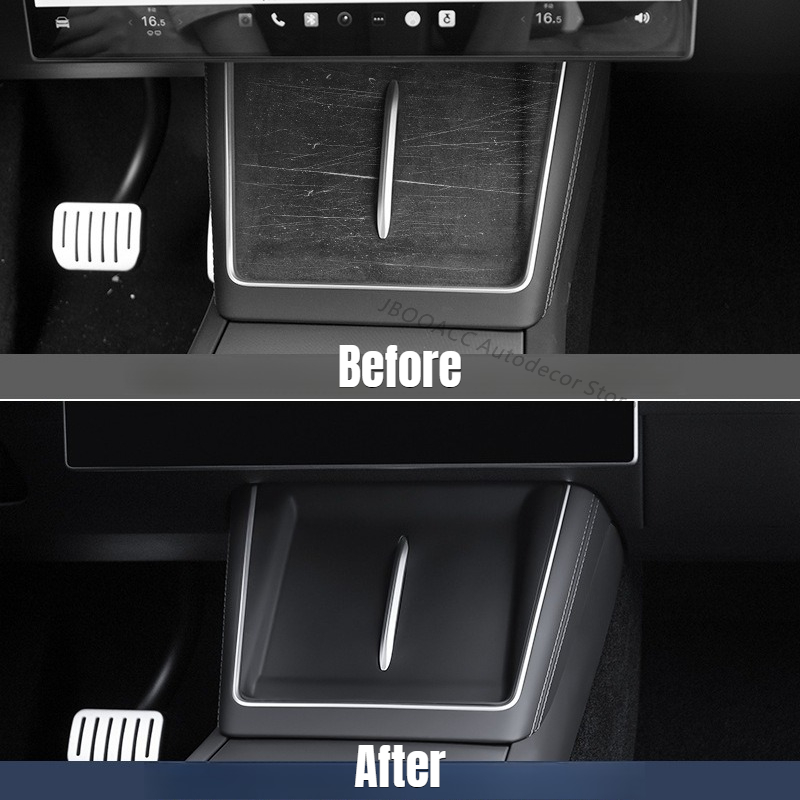 Voor Tesla Model YL Draadloos  - Console Dust Cover recensie en prijs
