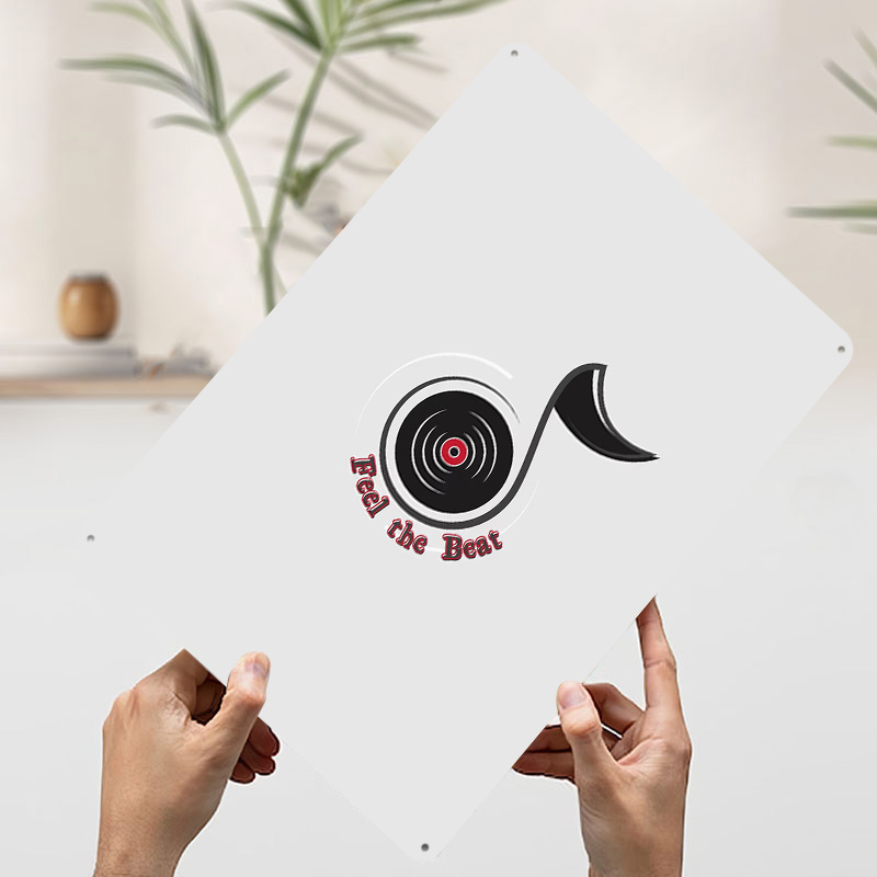 Muzieklogo - Voel de beat Post - Retro Gaming Logo recensie en prijs