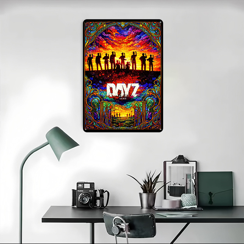 DayZ glas-in-lood blikken post - Retro Gaming Gadgets recensie en prijs