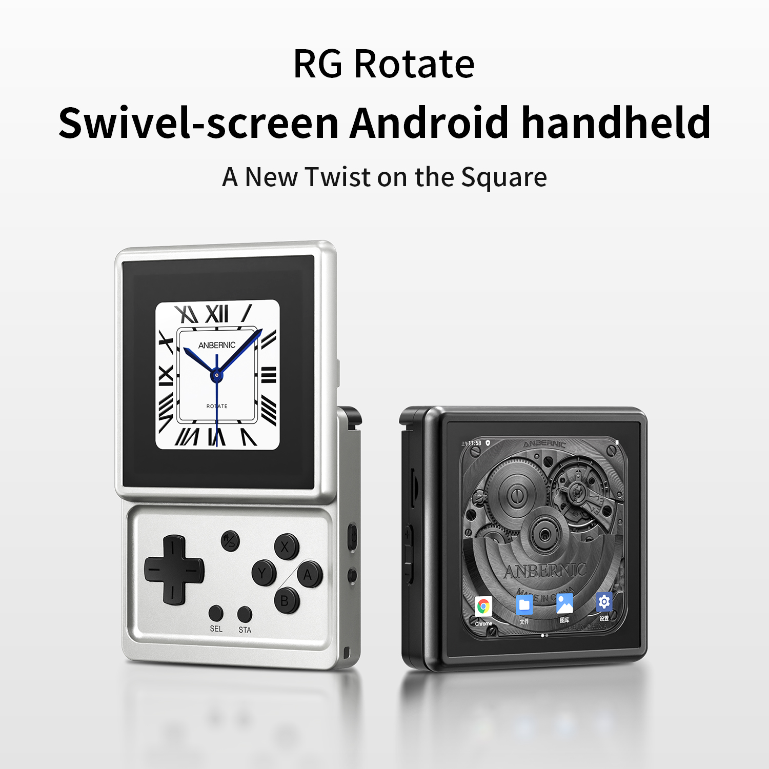 ANBERNIC RG Draaibare Android  - Retro Gaming Gadgets recensie en prijs
