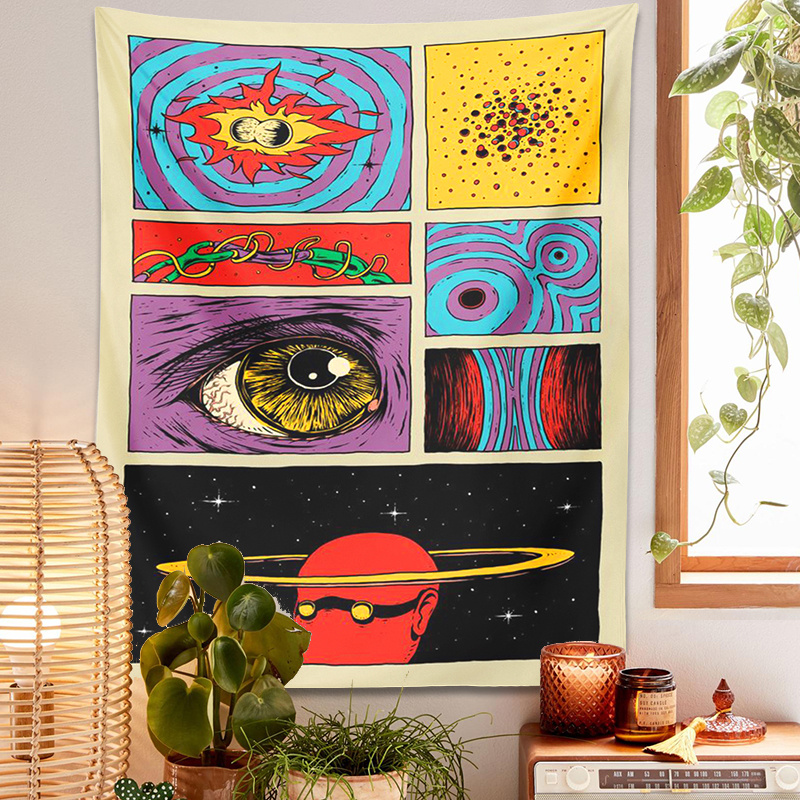 VIKAMA Psychedelische Collage  - Retro Gaming Gadgets recensie en prijs