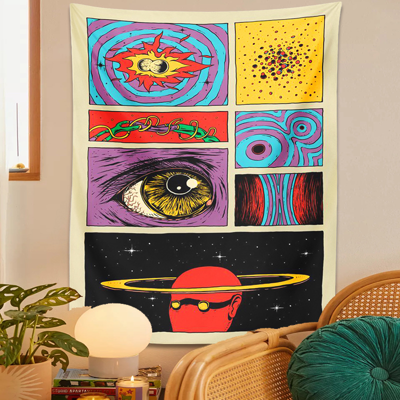 VIKAMA Psychedelische Collage  - Retro Gaming Gadgets recensie en prijs