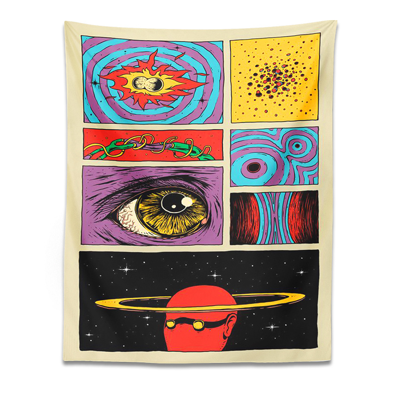 VIKAMA Psychedelische Collage  - Retro Gaming Gadgets recensie en prijs