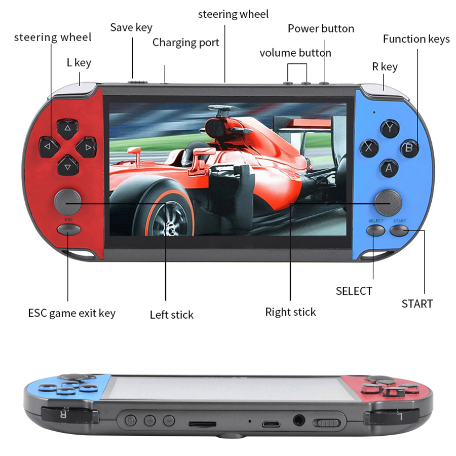 Draagbare Handheld Videogame T - Retro Gaming Gadgets recensie en prijs