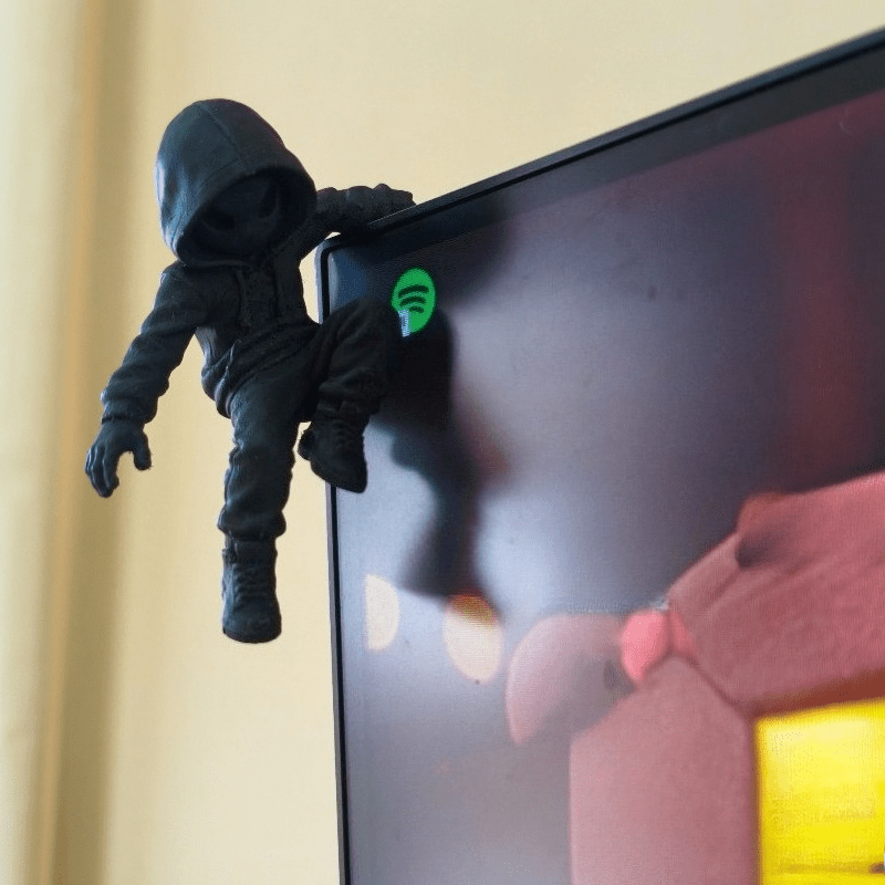 Klimmende Alien Mini Beeldje 3 - Retro Gaming Gadgets recensie en prijs