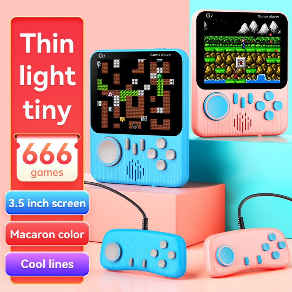 G7 Retro Handheld Gameconsole, - Retro Gaming Gadgets recensie en prijs
