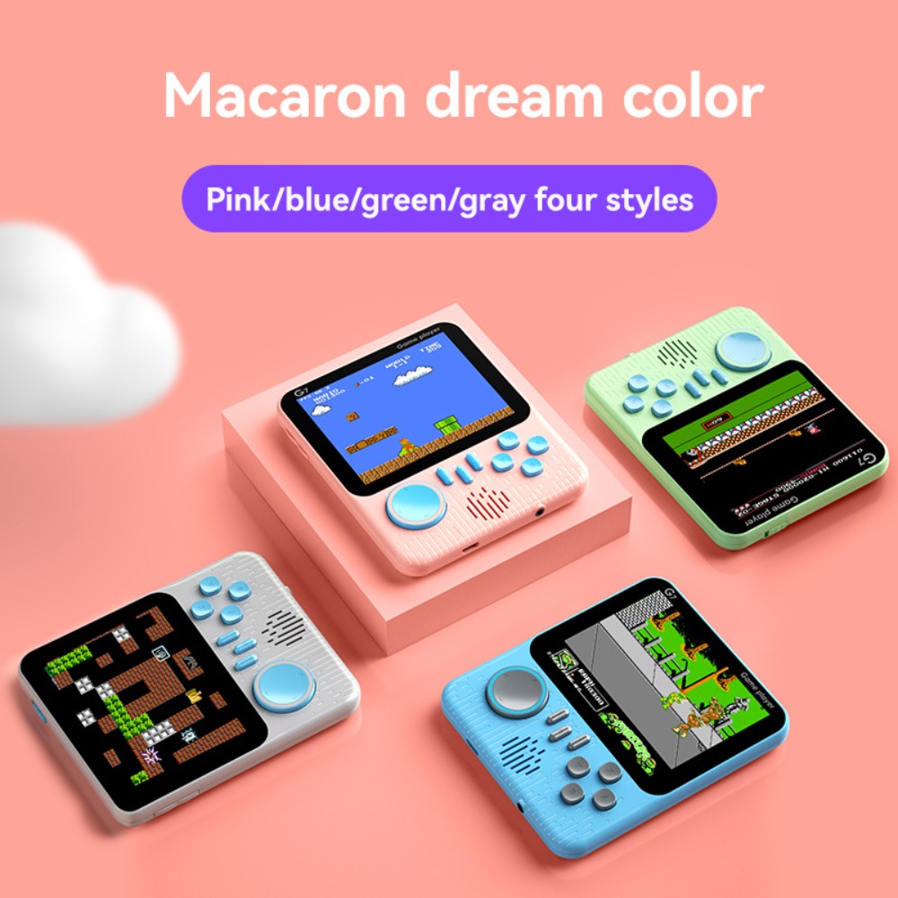 G7 Retro Handheld Gameconsole, - Retro Gaming Gadgets recensie en prijs