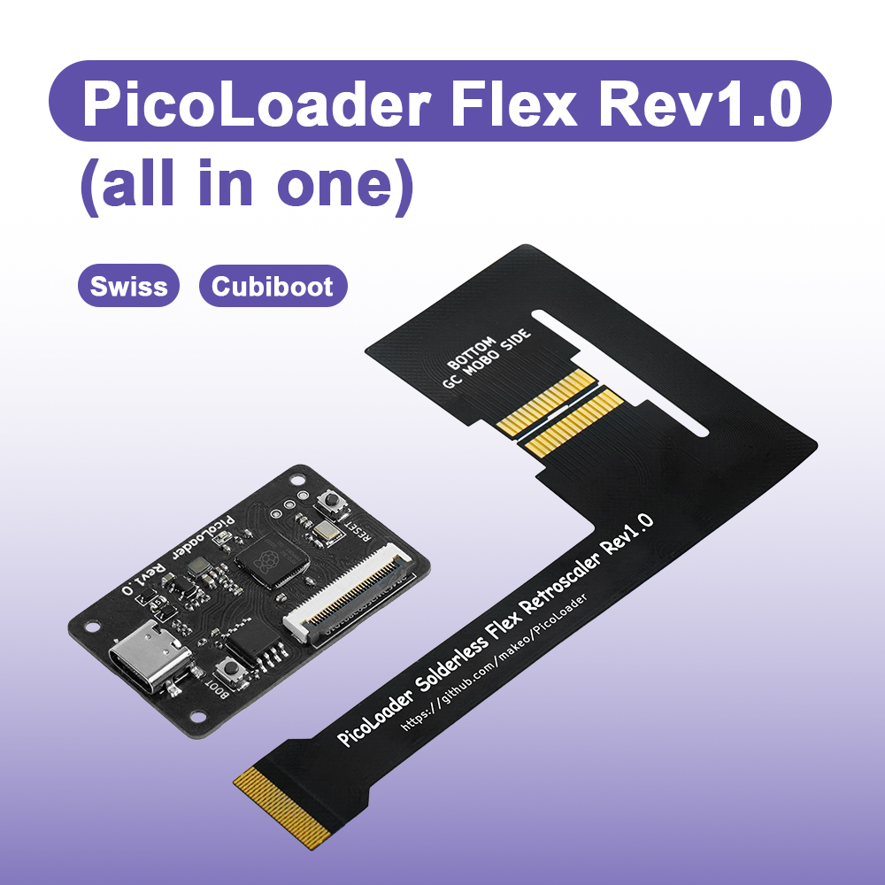 RetroScaler Zwarte PicoLoader  - Retro Gaming Upscaler recensie en prijs