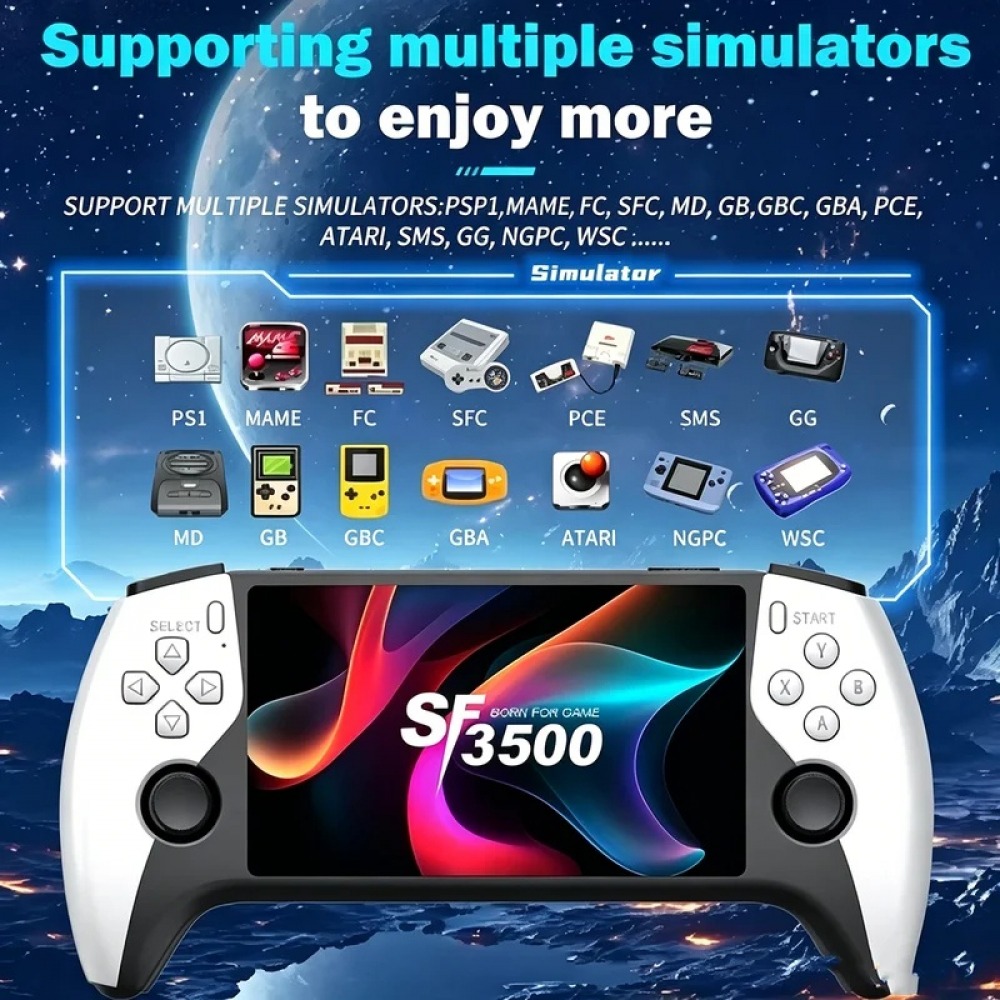 SF3500 5 inch Handheld Game Co - Retro Gaming Gadgets recensie en prijs